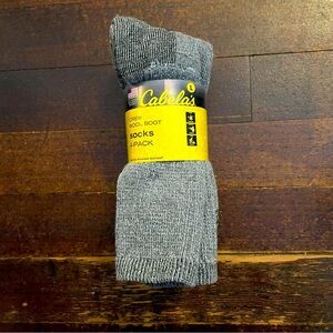 NWT Cabela’s Wool Boot Socks size L(9-12)